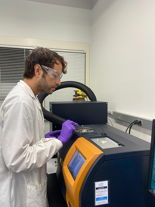 Differential Scanning Calorimetry sampling