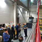 NWI lab tour during the Fall 2023 IAB. 