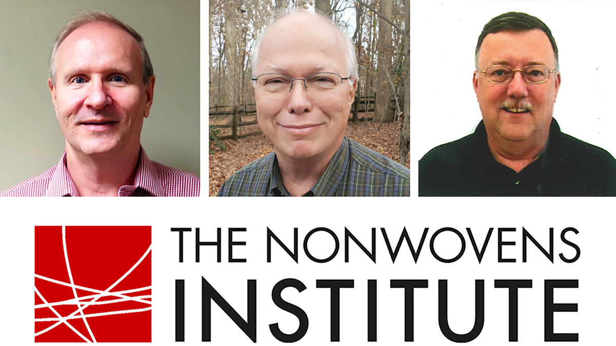 NWI is excited to announce Mr. Robert Dale, Mr. Pierre Grondin and Mr. Ralph Moody – long time contributors to the nonwovens industry – have been elected as Emeritus Members of the Institute.